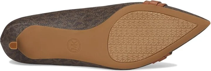 MICHAEL Michael Kors Mandy Flex Kitten Pump Women's Shoes Brown/Luggage : 10 M - Image 3