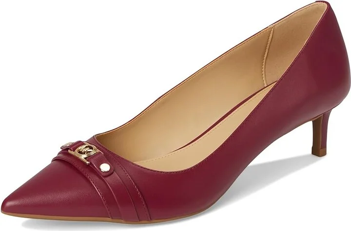 MICHAEL Michael Kors Mandy Flex Kitten Pump Women's Shoes Mulberry : 6.5 M - Image 5