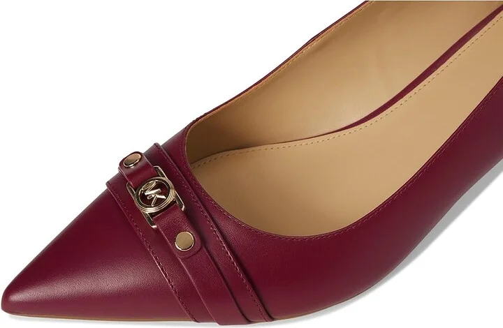 MICHAEL Michael Kors Mandy Flex Kitten Pump Women's Shoes Mulberry : 6.5 M - Image 7