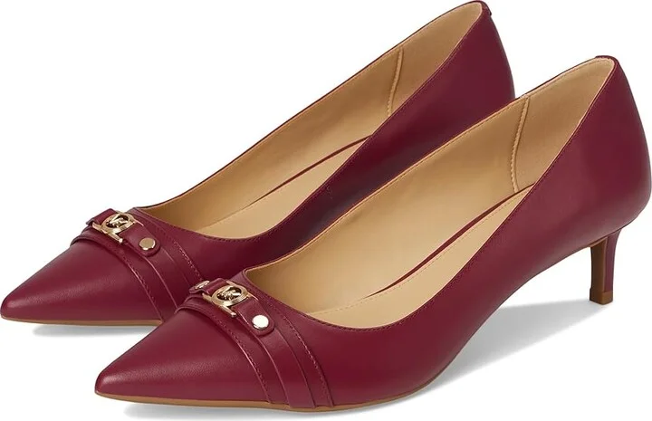 MICHAEL Michael Kors Mandy Flex Kitten Pump Women's Shoes Mulberry : 6.5 M