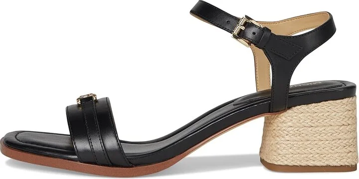 MICHAEL Michael Kors Mandy Mid Sandal Women's Sandals Black : 9.5 M, Leather - Image 6