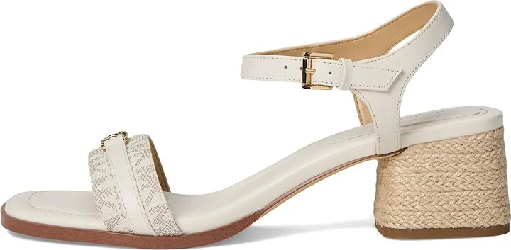 MICHAEL Michael Kors Mandy Mid Sandal Women's Sandals Van/Cream : 9.5 M, Leather - Image 6
