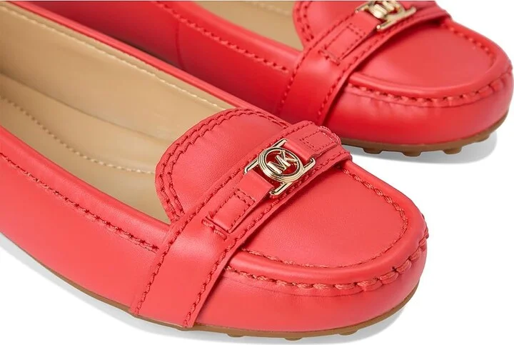 MICHAEL Michael Kors Mandy Moc Women's Flat Shoes Burnt Sienna : 6 M, Leather/Rubber - Image 7