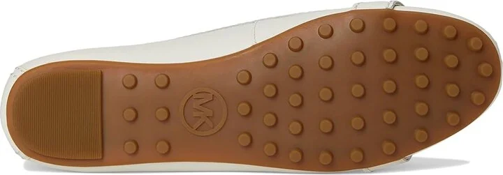 MICHAEL Michael Kors Mandy Moc Women's Flat Shoes Vanilla/Cream : 6.5 M, Leather/Rubber - Image 3