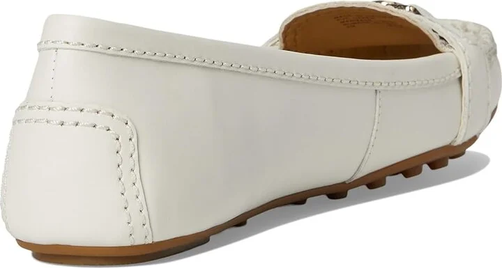 MICHAEL Michael Kors Mandy Moc Women's Flat Shoes Vanilla/Cream : 6.5 M, Leather/Rubber - Image 4