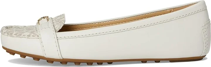 MICHAEL Michael Kors Mandy Moc Women's Flat Shoes Vanilla/Cream : 6.5 M, Leather/Rubber - Image 6