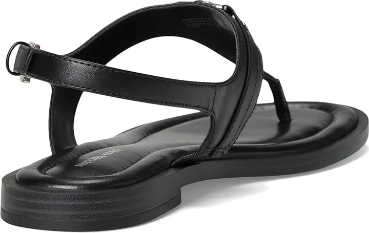 MICHAEL Michael Kors Mandy Thong Sandal Women's Sandals Black : 8.5 M, Synthetic - Image 4