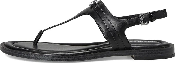 MICHAEL Michael Kors Mandy Thong Sandal Women's Sandals Black : 8.5 M, Synthetic - Image 6