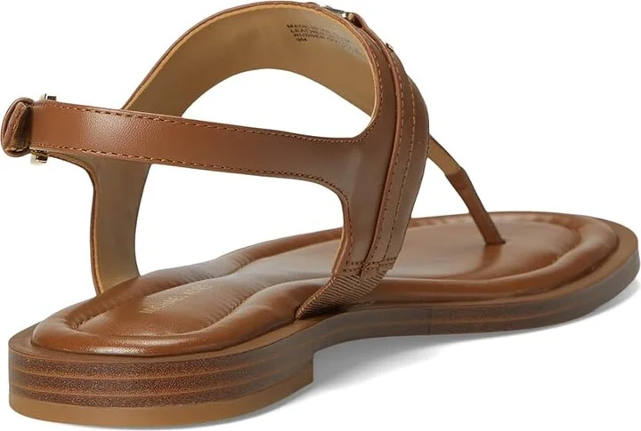 MICHAEL Michael Kors Mandy Thong Sandal Women's Sandals Luggage : 11 M, Synthetic - Image 4