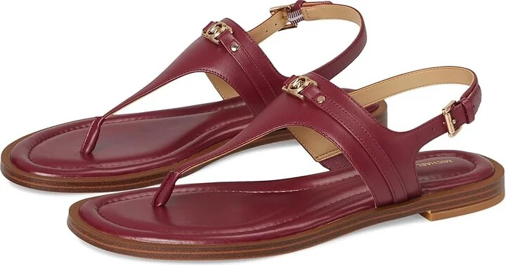 MICHAEL Michael Kors Mandy Thong Sandal Women's Sandals Mulberry : 8 M, Synthetic