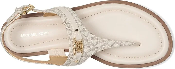 MICHAEL Michael Kors Mandy Thong Sandal Women's Sandals Vanilla/Cream : 11 M, Synthetic - Image 2