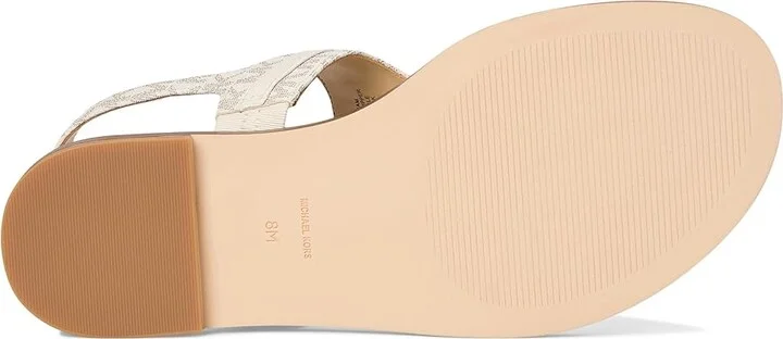 MICHAEL Michael Kors Mandy Thong Sandal Women's Sandals Vanilla/Cream : 11 M, Synthetic - Image 3