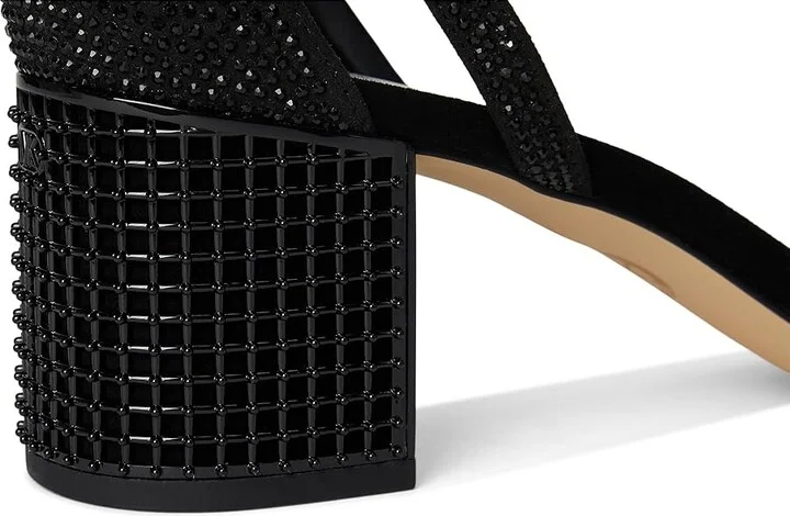 MICHAEL Michael Kors Maxine Mid Sandals Women's Sandals Black : 6.5 M, Leather - Image 7