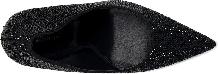 MICHAEL Michael Kors Maxine Pumps High Women's Heels Black 1 : 5.5 M, Leather/Rubber - Image 2
