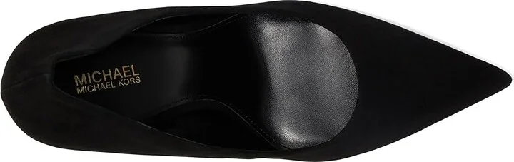 MICHAEL Michael Kors Maxine Pumps High Women's Heels Black : 5.5 M, Leather/Rubber - Image 2