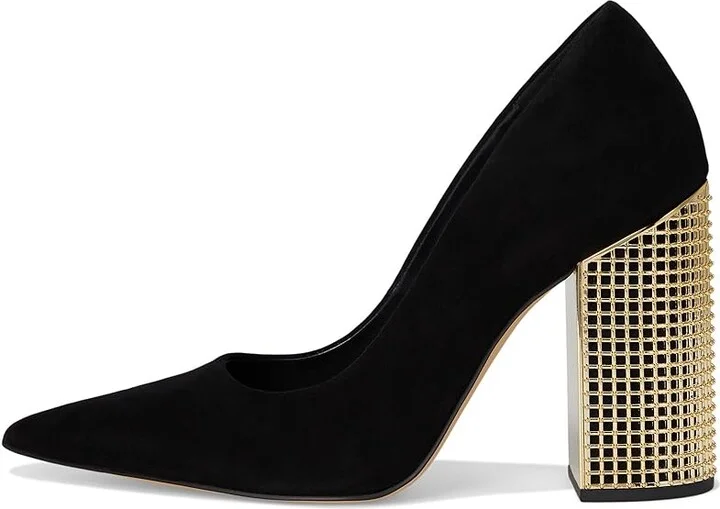 MICHAEL Michael Kors Maxine Pumps High Women's Heels Black : 5.5 M, Leather/Rubber - Image 6