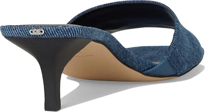 MICHAEL Michael Kors Merriam Kitten Sandal Women's Sandals Union Wash : 7.5 M - Image 4