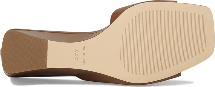 MICHAEL Michael Kors Merriam Wedge Women's Wedge Shoes Luggage : 8 M, Leather - Image 3