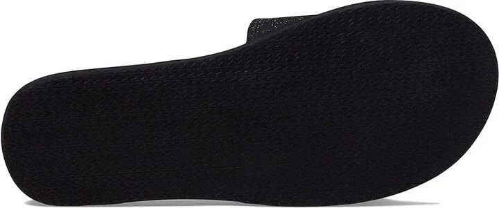 MICHAEL Michael Kors MK Charm Slide Women's Sandals Black : 8 M, Rubber - Image 3