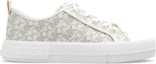 Michael Michael Kors Monogram-Printed Lace-Up Sneakers