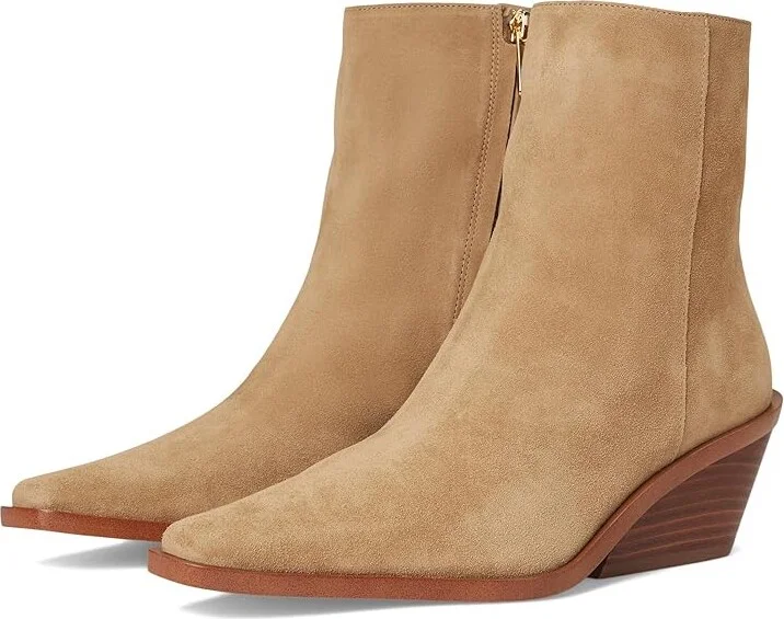 MICHAEL Michael Kors Nash Bootie Women's Boots Camel : 7 M, Leather
