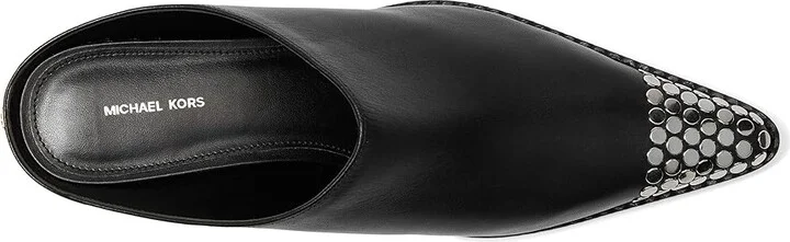 MICHAEL Michael Kors Nash Mule Women's Shoes Black : 8 M, Leather/Rubber - Image 2