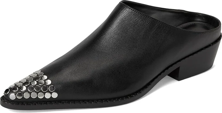 MICHAEL Michael Kors Nash Mule Women's Shoes Black : 8 M, Leather/Rubber - Image 5