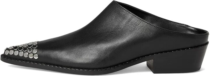 MICHAEL Michael Kors Nash Mule Women's Shoes Black : 8 M, Leather/Rubber - Image 6