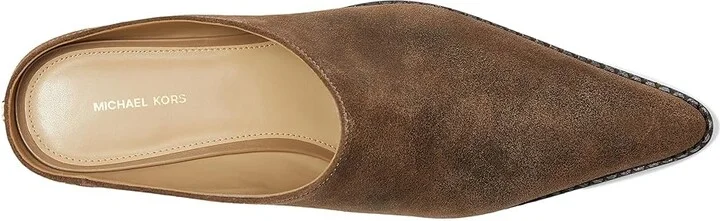 MICHAEL Michael Kors Nash Mule Women's Shoes Husk : 6 M, Leather/Rubber - Image 2