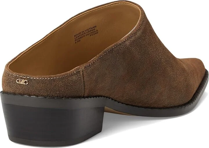 MICHAEL Michael Kors Nash Mule Women's Shoes Husk : 6 M, Leather/Rubber - Image 4
