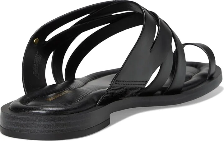 MICHAEL Michael Kors Nora Thong Sandal Women's Sandals Black : 8 M, Leather - Image 4