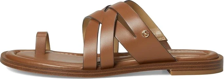 MICHAEL Michael Kors Nora Thong Sandal Women's Sandals Luggage : 9.5 M, Leather - Image 6