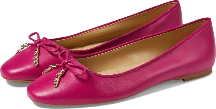 MICHAEL Michael Kors Nori Flex Flat Women's Shoes Deep Fuchsia : 6.5 M, Rubber/Textile