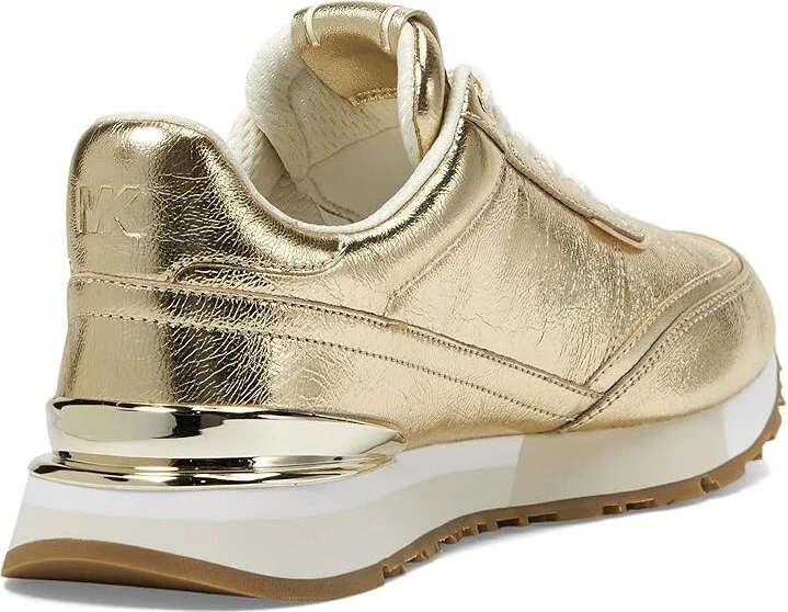 MICHAEL Michael Kors Nova Trainer Women's Shoes Pale Gold : 6 M, Synthetic - Image 4