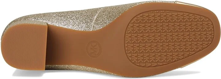 MICHAEL Michael Kors Perla Flex Pump Women's Shoes Pale Gold : 9.5 M, Synthetic - Image 3
