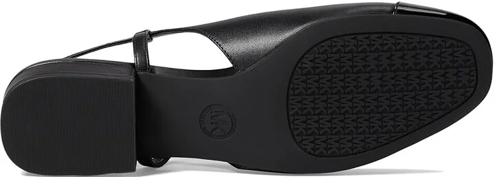 MICHAEL Michael Kors Perla Flex Sling Flat Women's Shoes Black : 6.5 M, Leather - Image 3