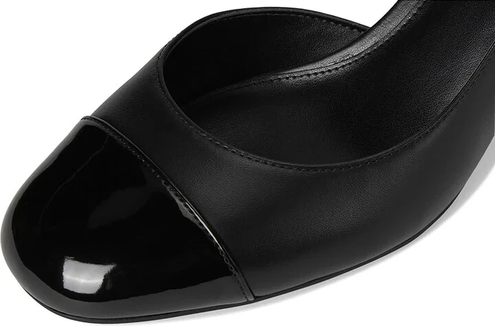 MICHAEL Michael Kors Perla Flex Sling Pump High Women's Heels Black : 6 M, Leather - Image 7