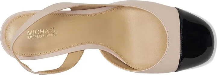 MICHAEL Michael Kors Perla Flex Sling Pump High Women's Heels Soft Pink : 5.5 M, Leather - Image 2