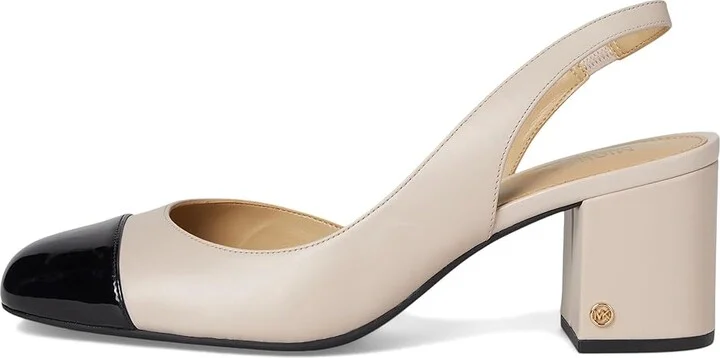 MICHAEL Michael Kors Perla Flex Sling Pump High Women's Heels Soft Pink : 5.5 M, Leather - Image 6