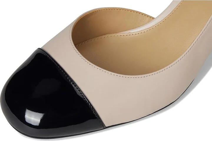 MICHAEL Michael Kors Perla Flex Sling Pump High Women's Heels Soft Pink : 5.5 M, Leather - Image 7