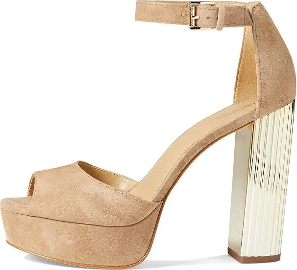 MICHAEL Michael Kors Porter Ankle Strap Women's Sandals Camel : 10 M, Leather - Image 5