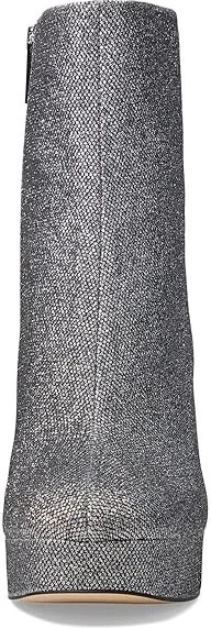 MICHAEL Michael Kors Porter Platform Bootie Women's Shoes Silver : 7.5 M, Leather - Image 2