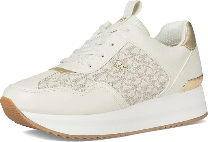 MICHAEL Michael Kors Raina Trainer Women's Shoes Vanilla : 7.5 M, Synthetic - Image 5