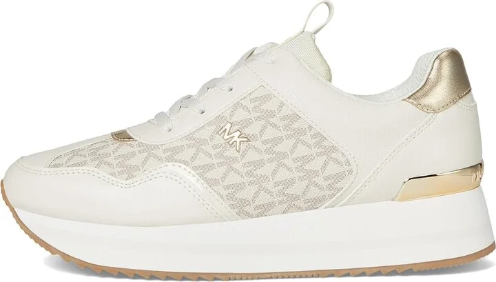 MICHAEL Michael Kors Raina Trainer Women's Shoes Vanilla : 7.5 M, Synthetic - Image 6
