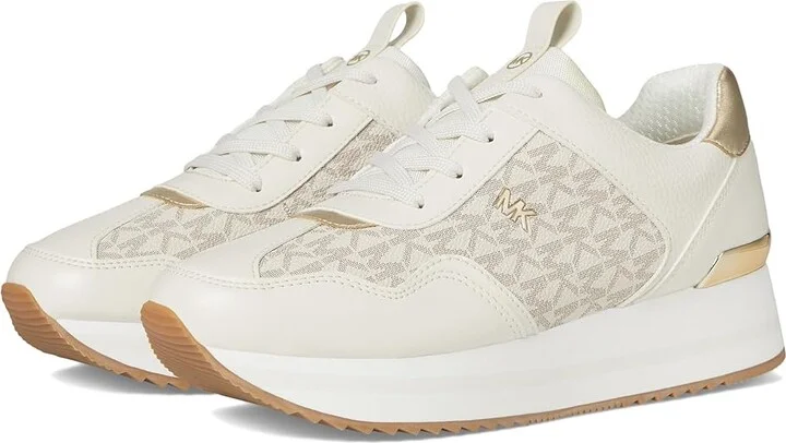 MICHAEL Michael Kors Raina Trainer Women's Shoes Vanilla : 7.5 M, Synthetic