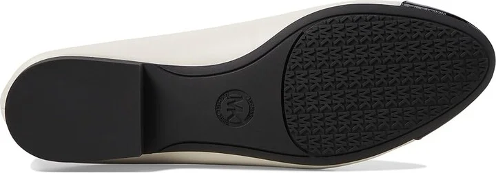 MICHAEL Michael Kors Rebecca Flex Ballet Women's Flat Shoes Light Cream : 9 M, Leather/Rubber - Image 3