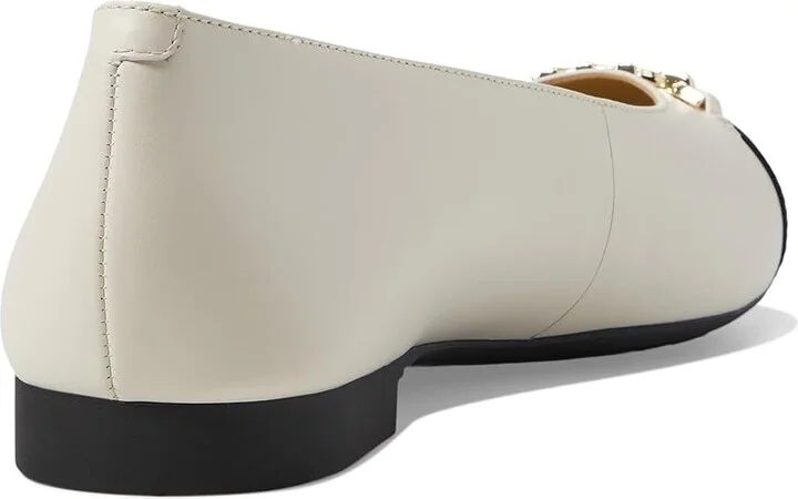 MICHAEL Michael Kors Rebecca Flex Ballet Women's Flat Shoes Light Cream : 9 M, Leather/Rubber - Image 4