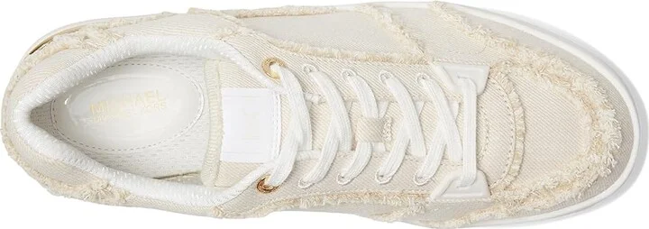 MICHAEL Michael Kors Rebel Lace Up Women's Shoes Optic White 1 : 7 M, Synthetic - Image 2