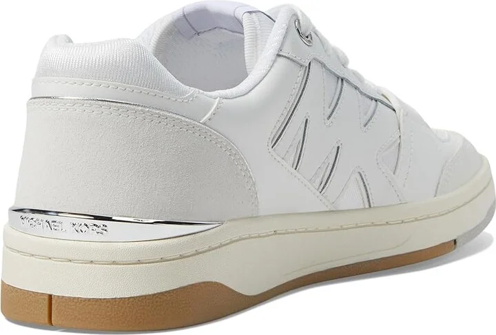 MICHAEL Michael Kors Rebel Lace Up Women's Shoes Optic White : 9.5 M, Synthetic - Image 4