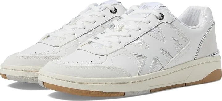 MICHAEL Michael Kors Rebel Lace Up Women's Shoes Optic White : 9.5 M, Synthetic